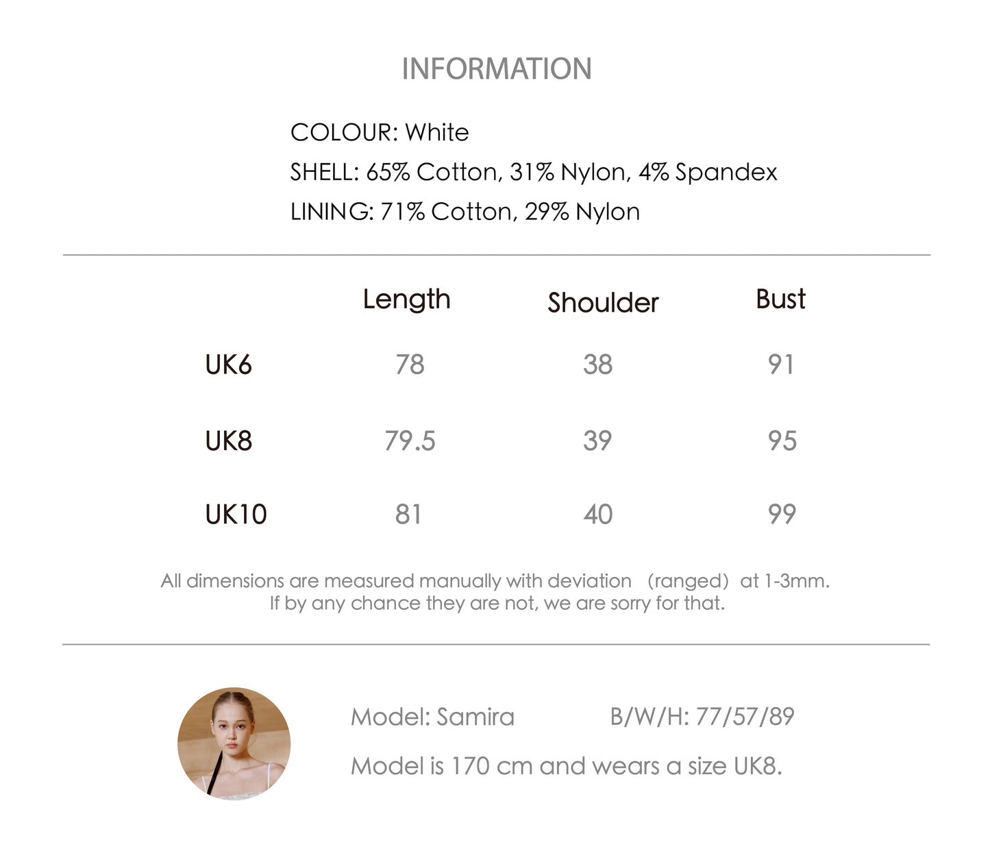 ‘Soul Nourishing’ White Tucking Mini Dress