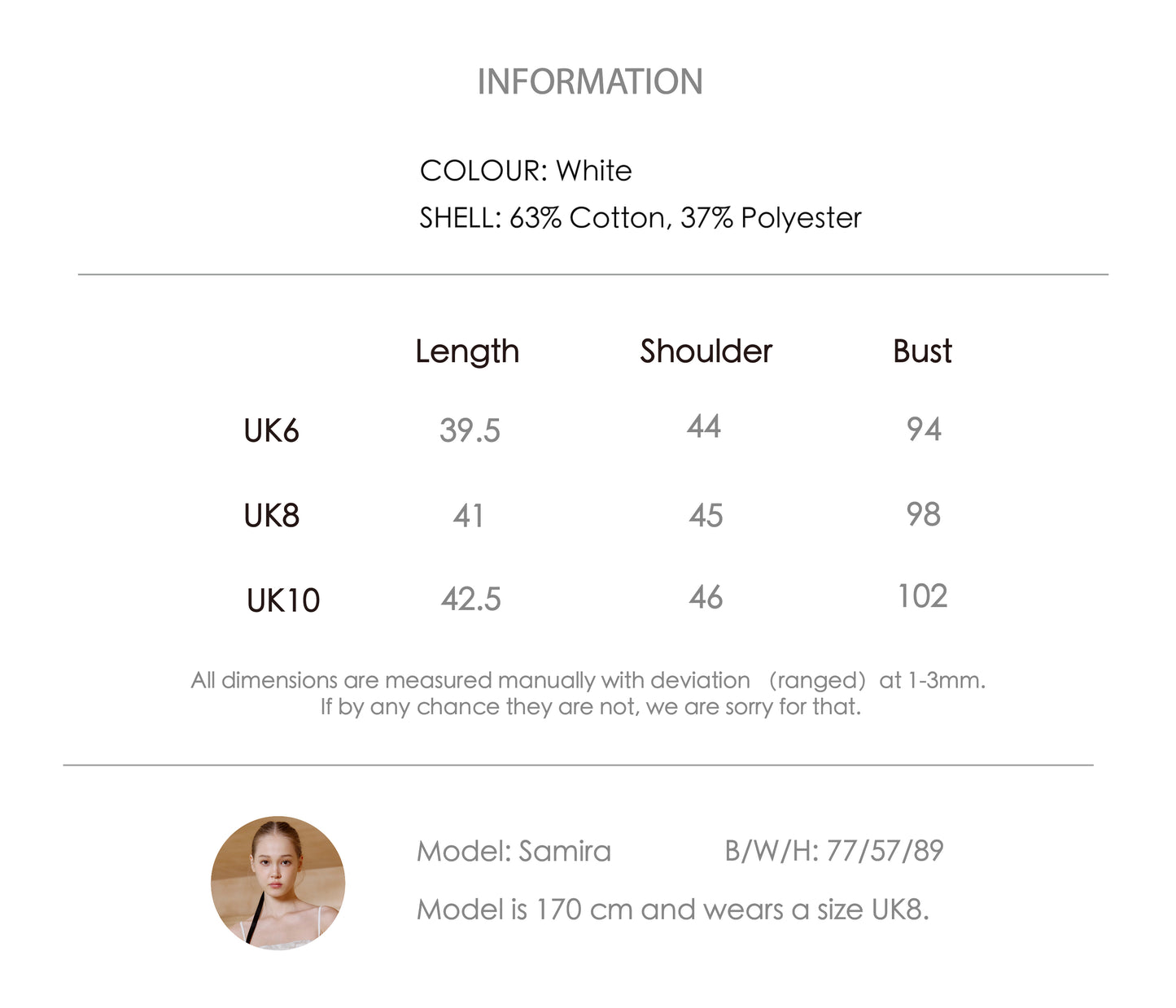 ‘Summer Whispers' White Bow Puff Top