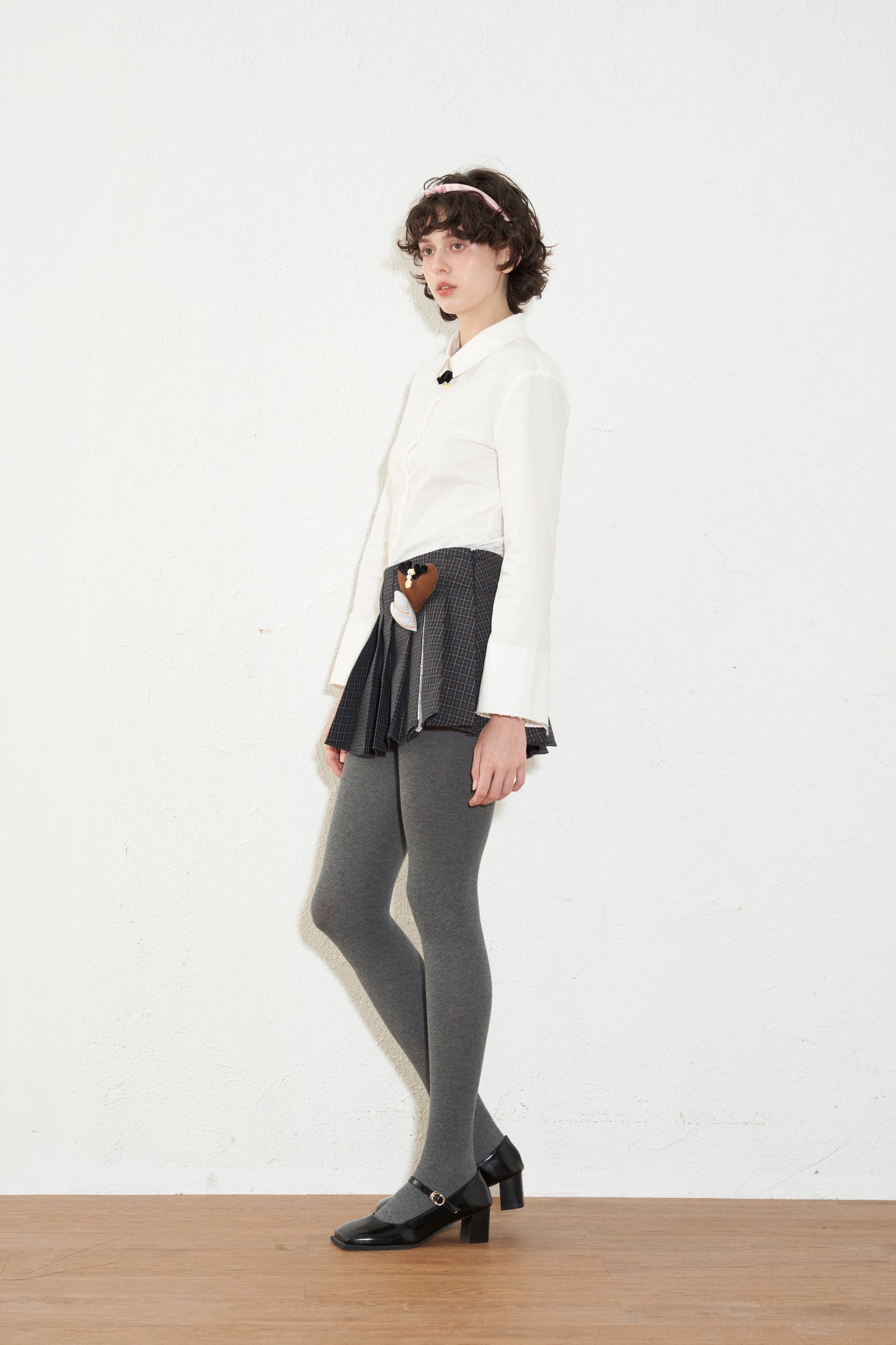 ‘Crush’ White Slim Shirt