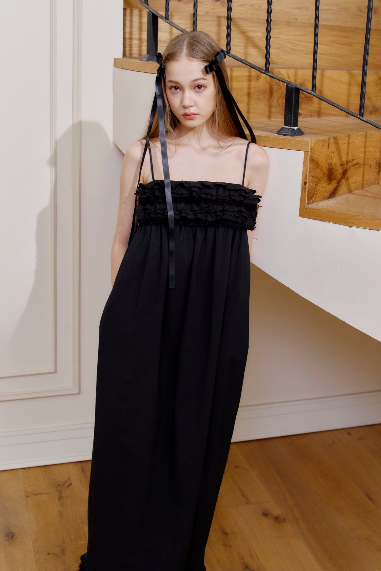 ‘Love Boundless’ Black Bridal Dress