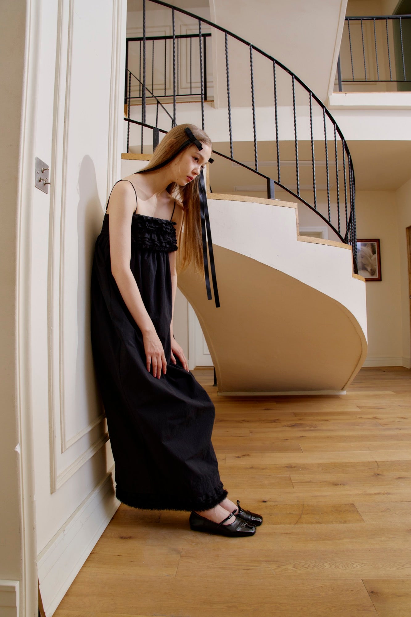 ‘Love Boundless’ Black Bridal Dress