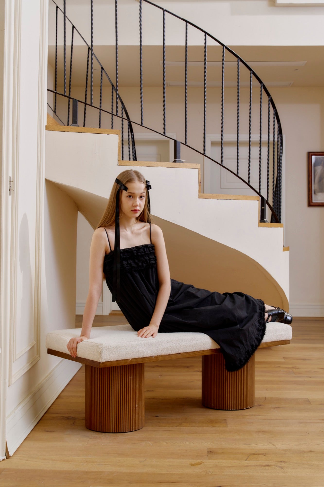 ‘Love Boundless’ Black Bridal Dress