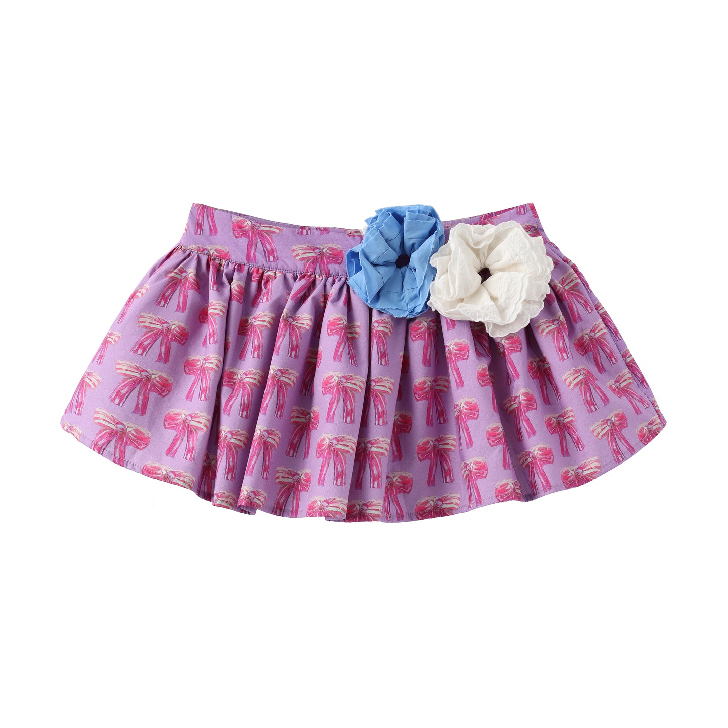 'Cotton Candy' Brown Puff Skirt