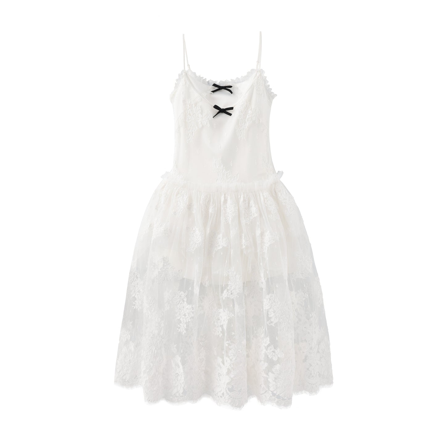 'Gentle Soul' White Lace Dress