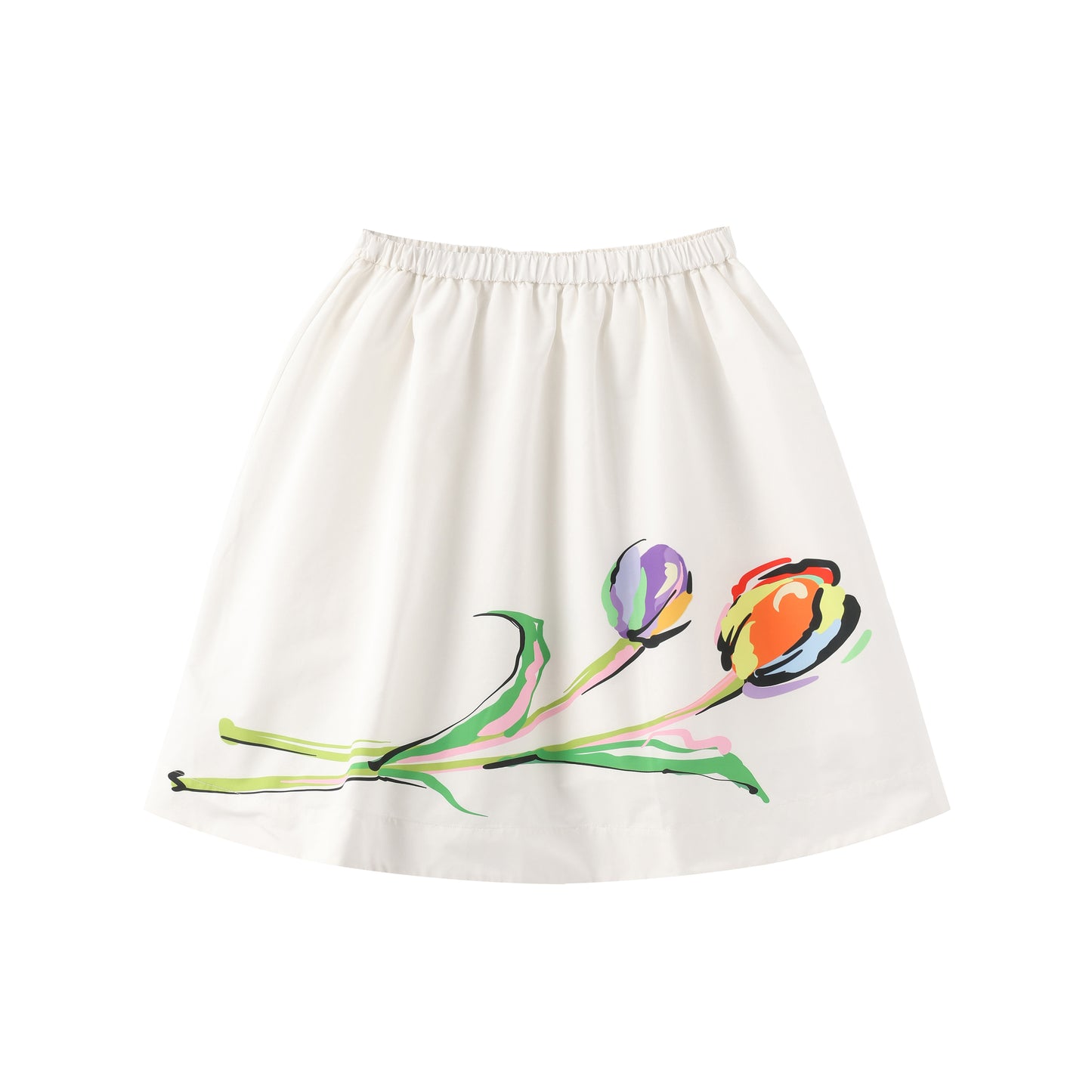 'Felicity' Tulip Midi Skirt