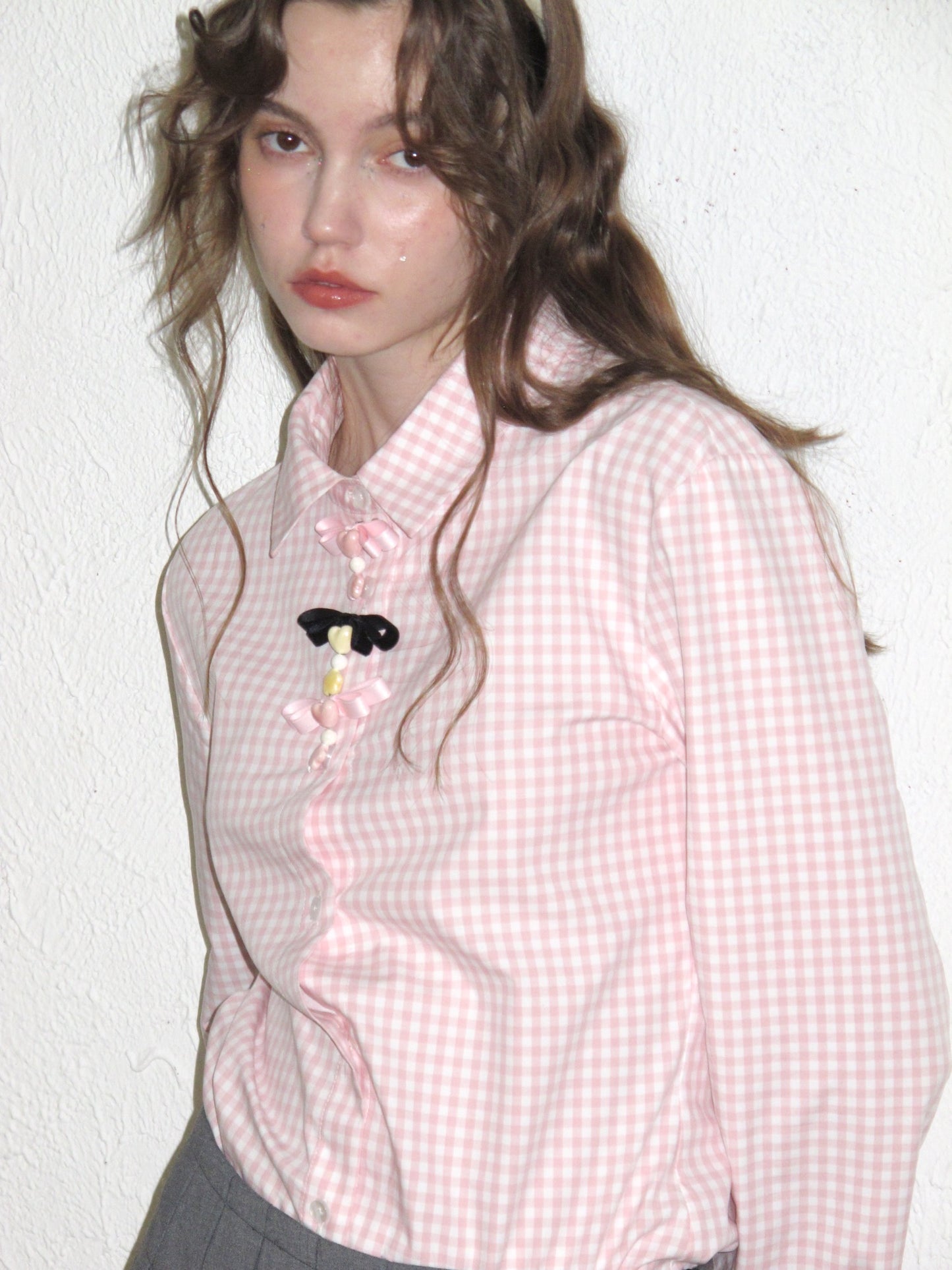 ‘Crush’ Pink Slim Shirt