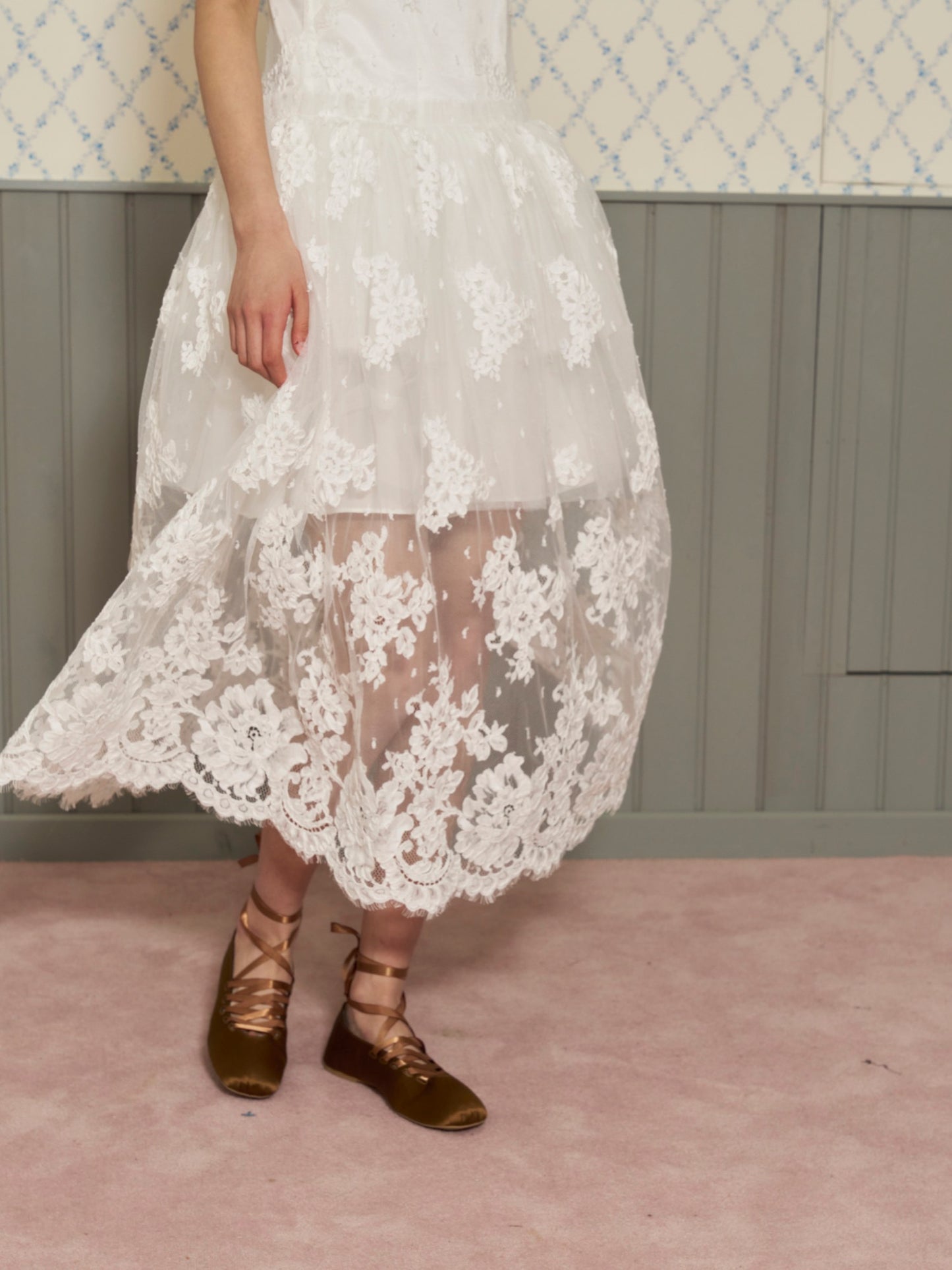 'Gentle Soul' White Lace Dress