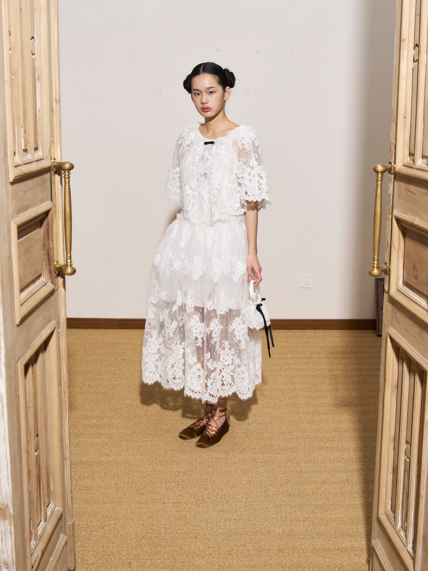 'Gentle Soul' White Lace Dress