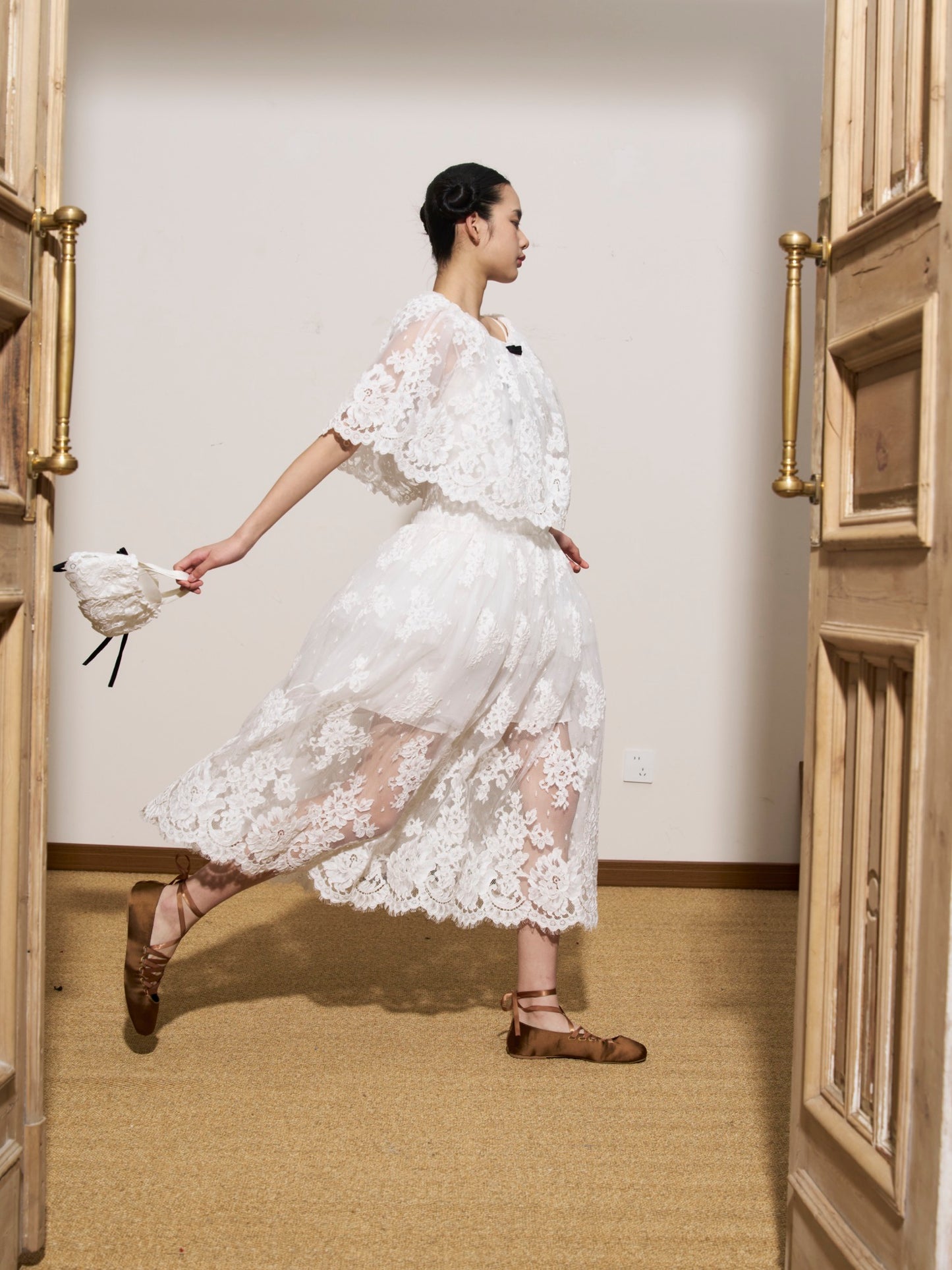 'Gentle Soul' White Lace Dress