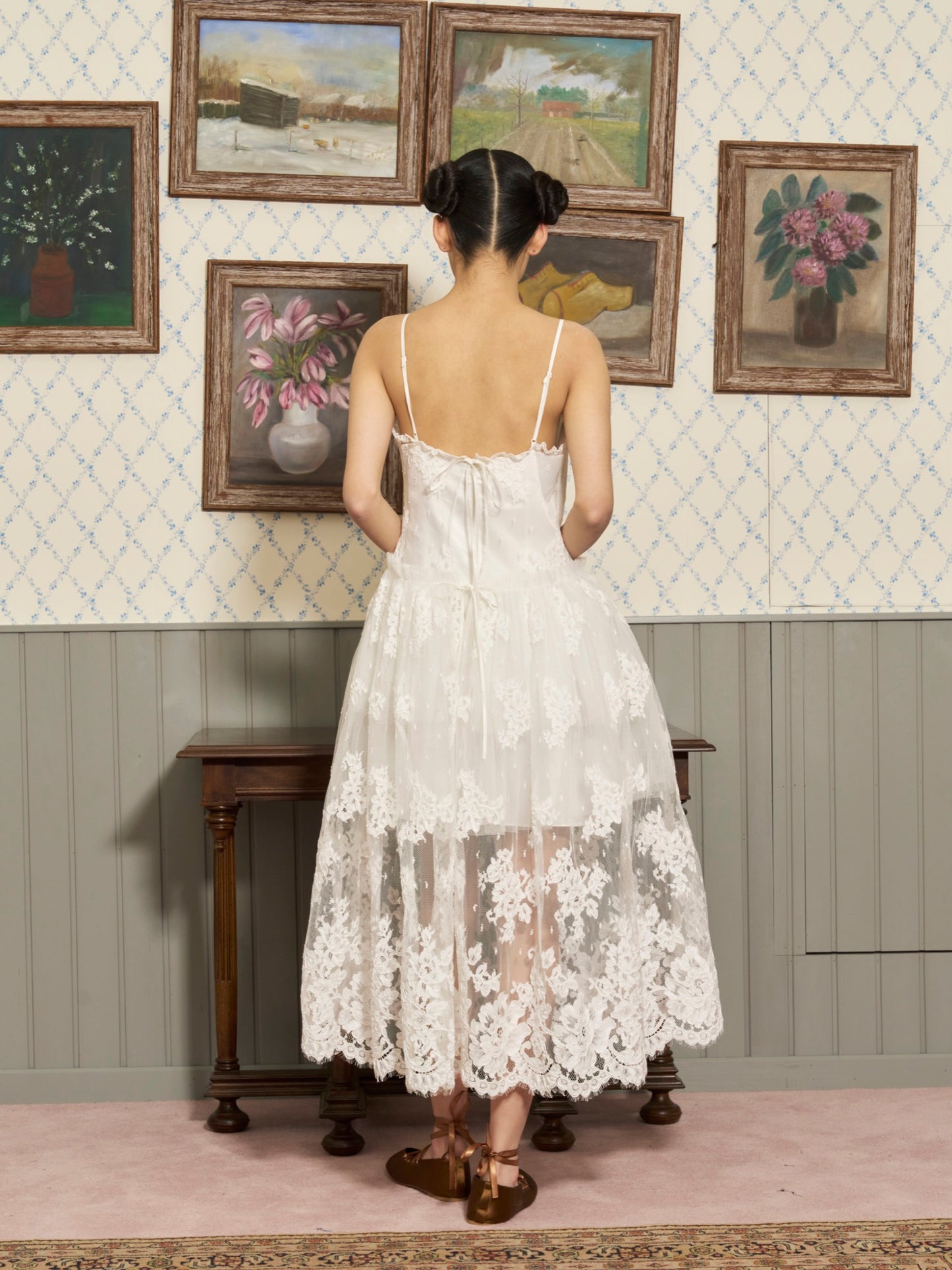 'Gentle Soul' White Lace Dress