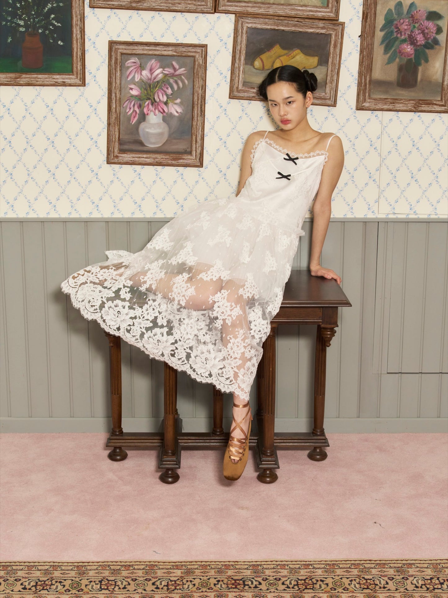 'Gentle Soul' White Lace Dress