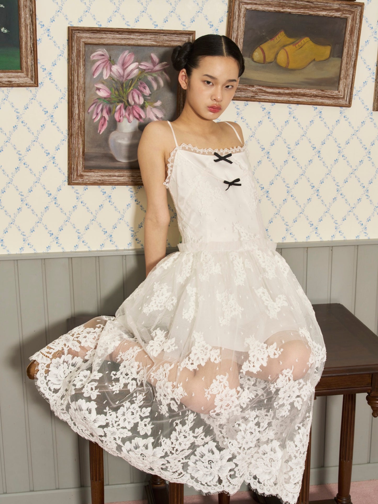 'Gentle Soul' White Lace Dress