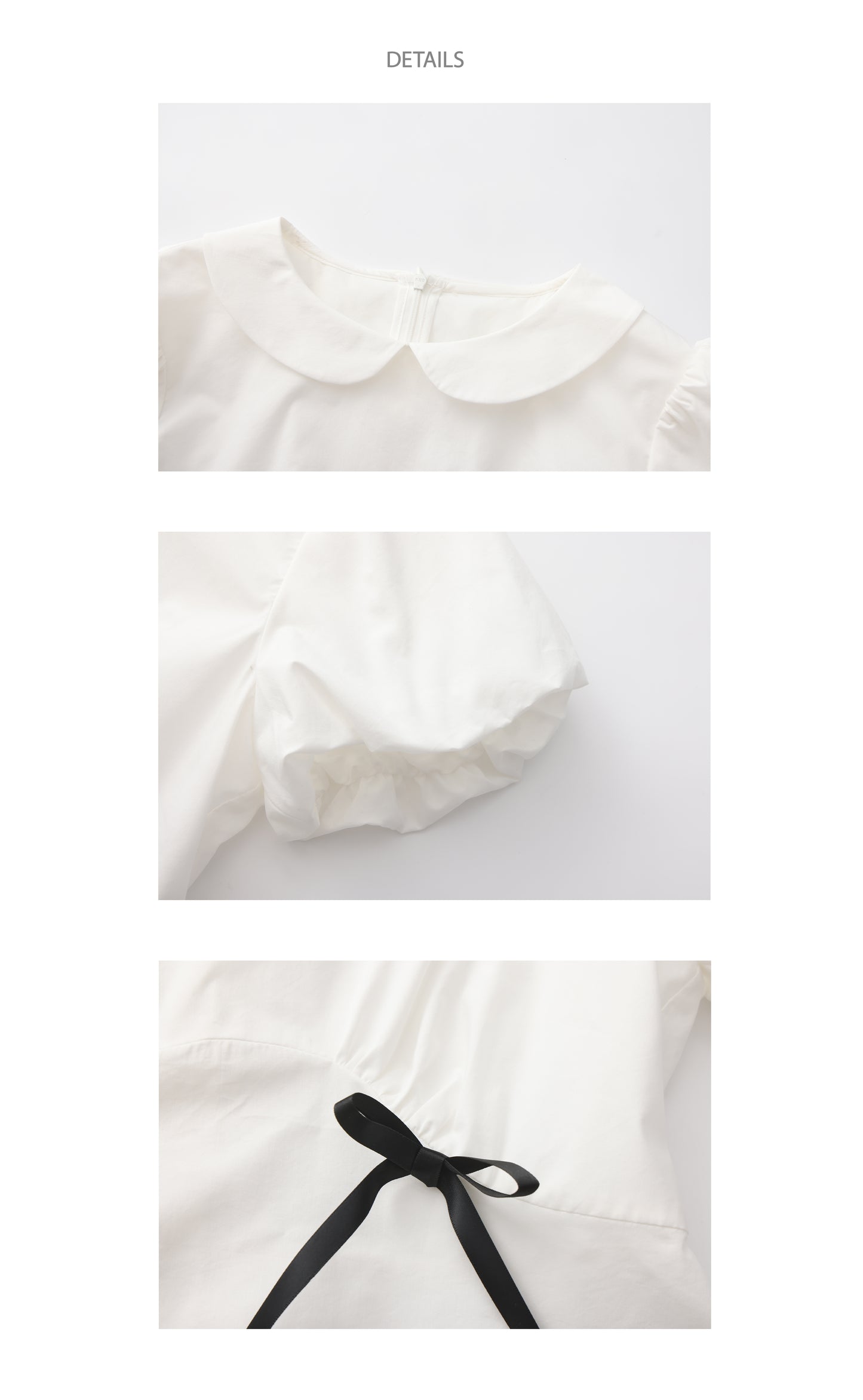 ‘Sebastian’ White Bow Shirt