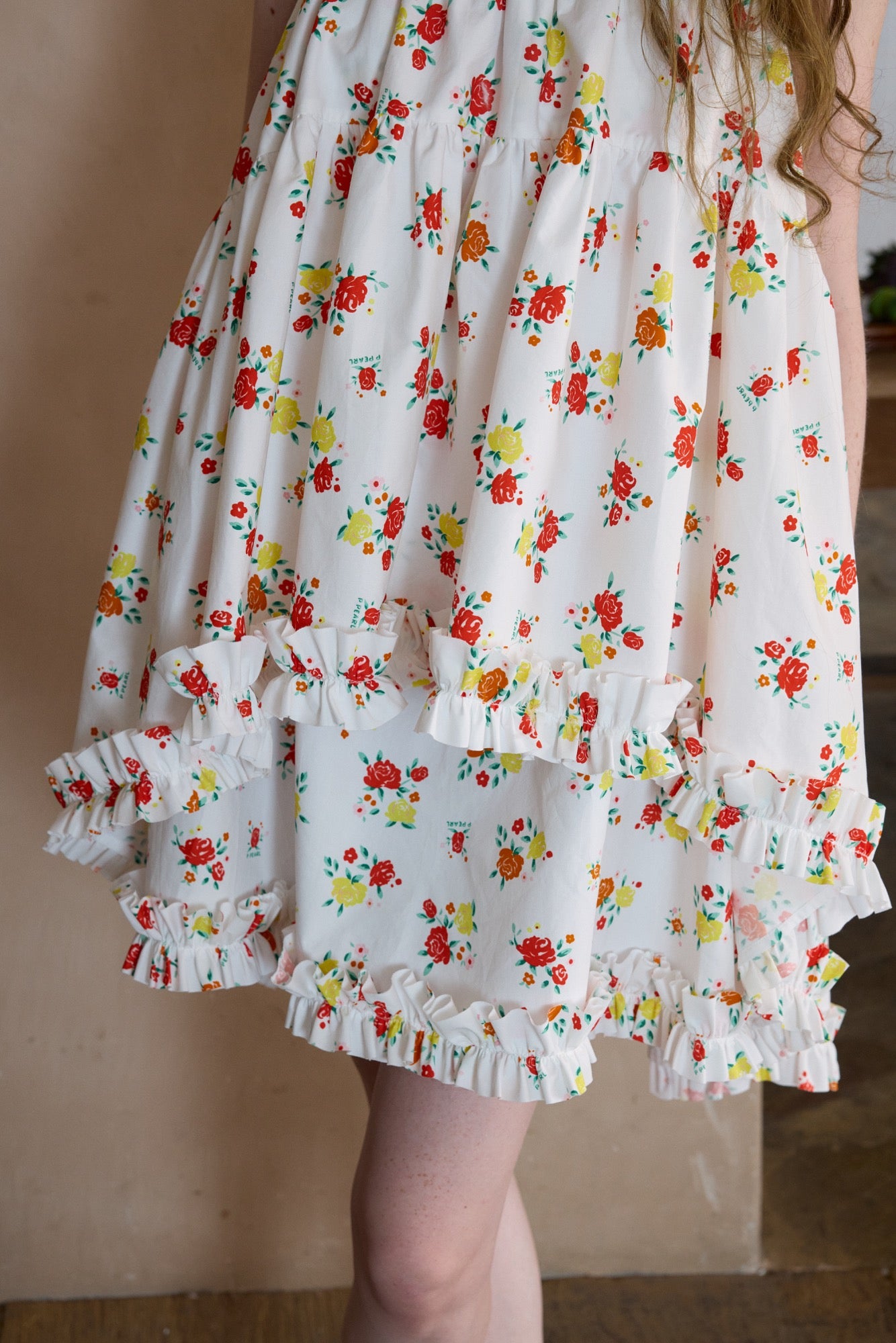‘Little Mermaid’ Printed Two-way Slip Dress