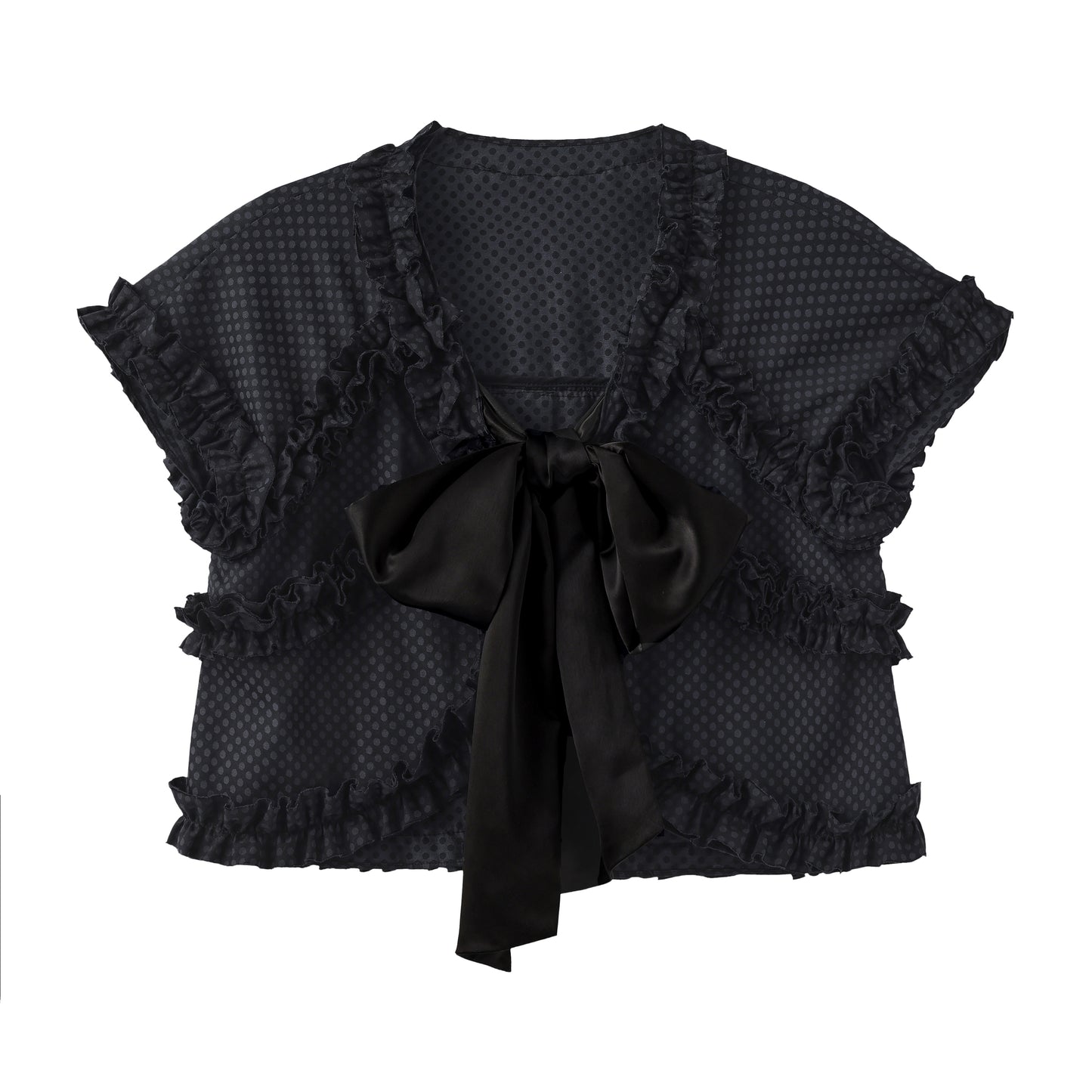‘Timeless Bonds’ Black Bowknot Vest