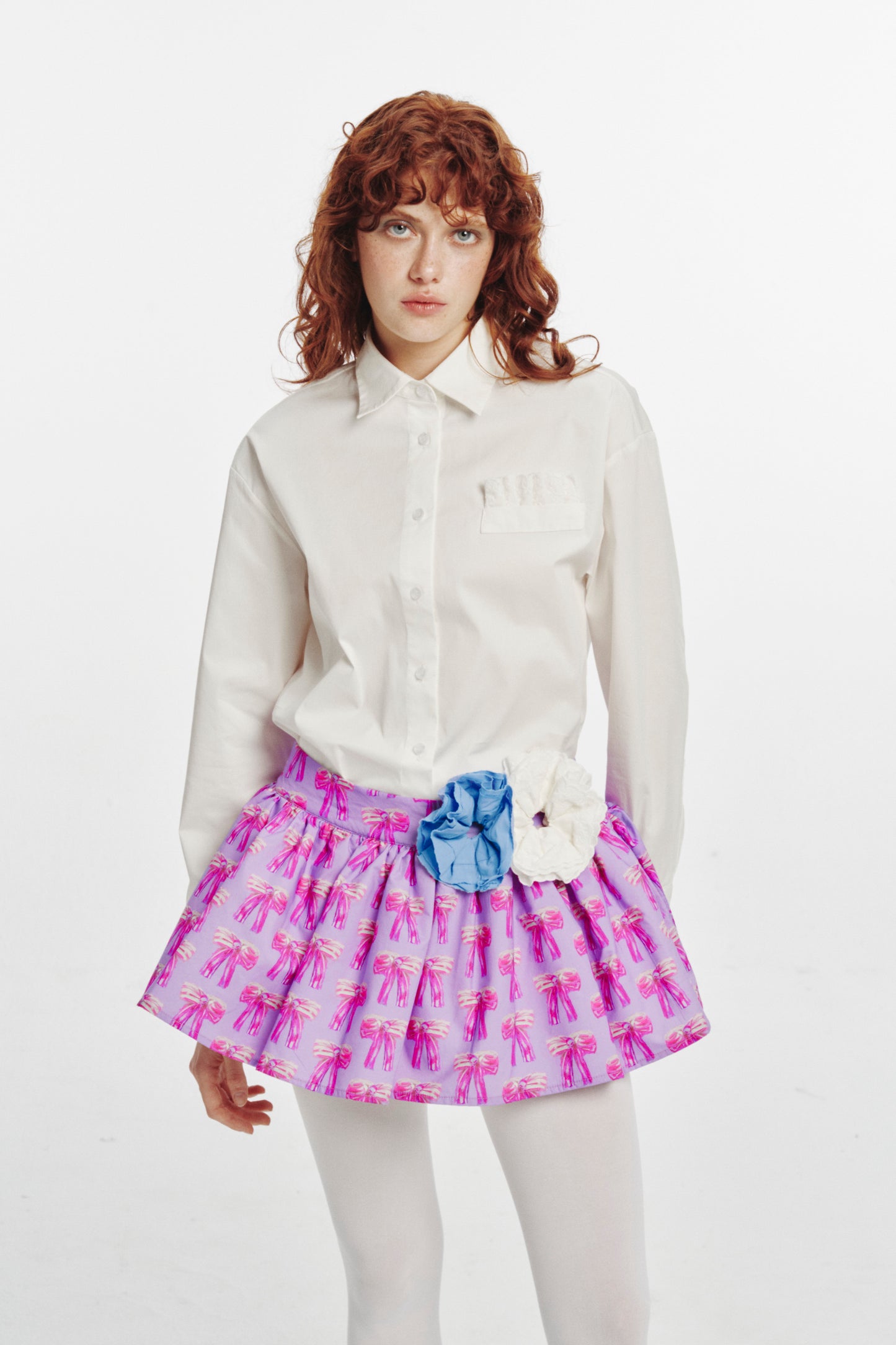 'Cotton Candy' Purple Puff Skirt