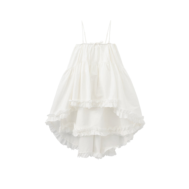 ‘Little Mermaid’ White Two-way Slip Dress