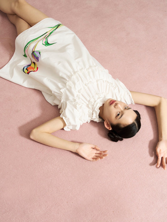 'Butterfly wings' Tulip Baby Dress