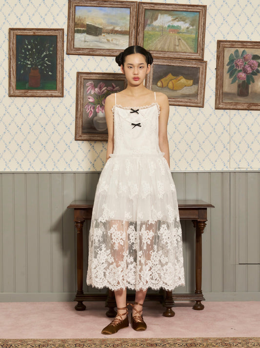 'Gentle Soul' White Lace Dress